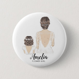 Will You Be My Flower girl Proposal Badge