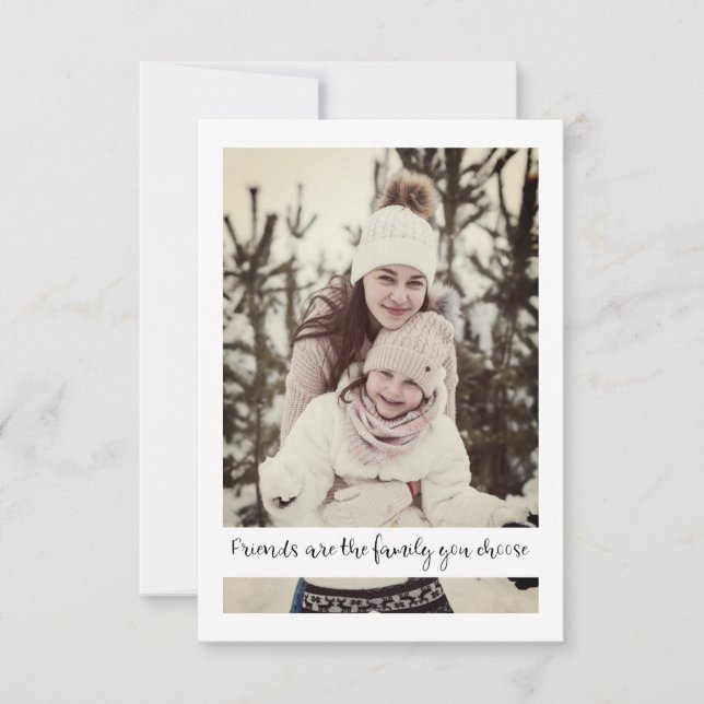 Will You Be My Flower Girl Quote Photo Proposal (Front)