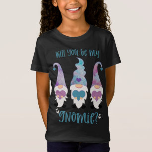 Will You Be My Gnomie Gnomes T-Shirt