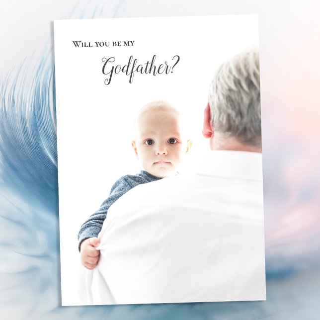 Will You Be My Godfather Full Photo Invitation (Creator Uploaded)