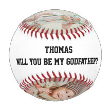 Will You Be My Godfather Godparent Proposal Sports