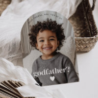 Will You Be My Godfather Photo Proposal
