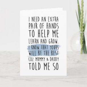 will you be my godmother / godfather / godparents invitation