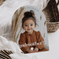 Will You Be My Godmother Photo Proposal