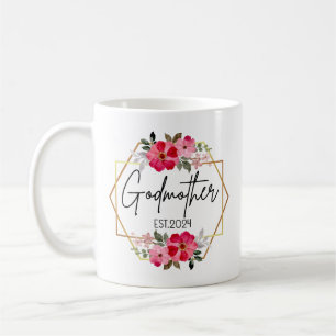 Will You Be My Godmother Proposal EST 2024 Mug