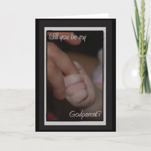 Will You Be My Godparent Card