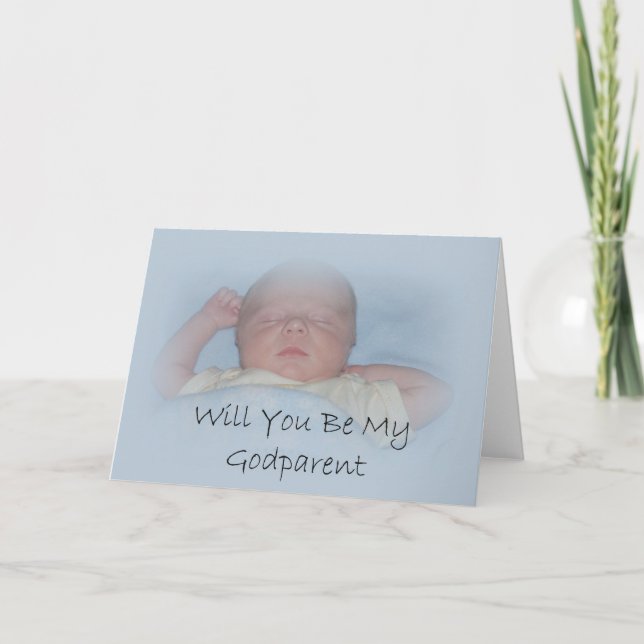 Will You Be My Godparent Card (Front)