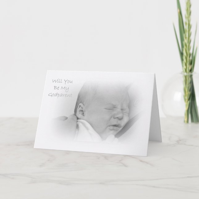 Will You be My Godparent Card (Front)