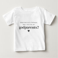 Will You Be My Godparents Photo Proposal