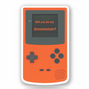 Will You Be My Groomsman Handheld Electronic Game