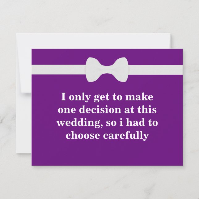 Will you be my Groomsman? Invitation (Front)