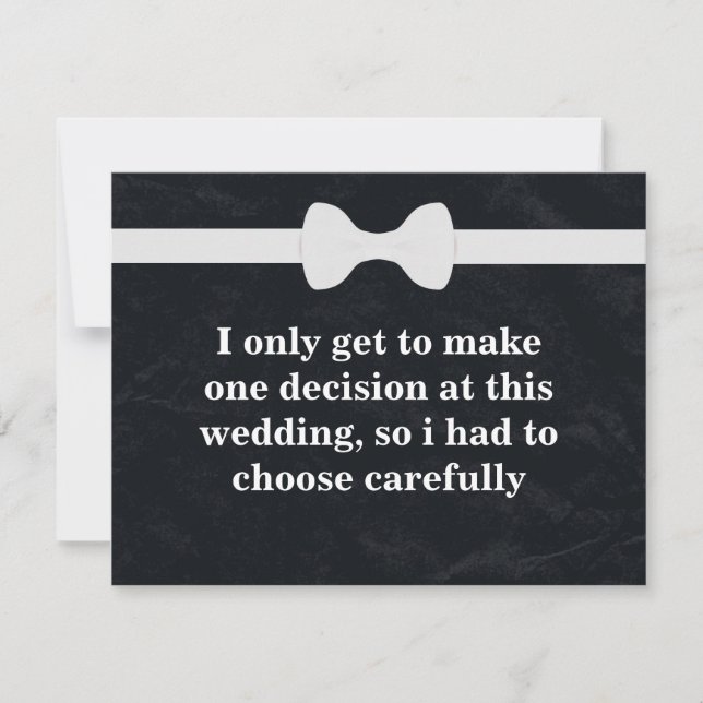 Will you be my Groomsman? Invitation (Front)