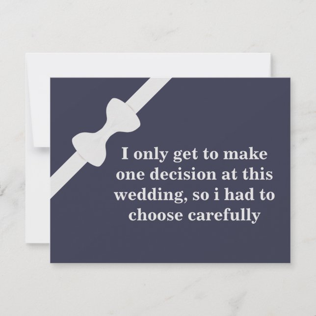 Will you be my Groomsman? Invitation (Front)