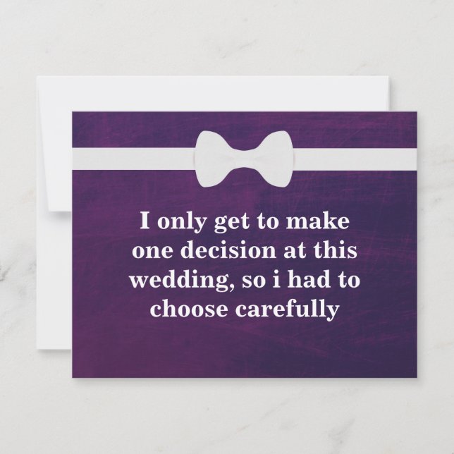 Will you be my Groomsman? Invitation (Front)