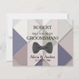 Will you be my Groomsman? Invitation