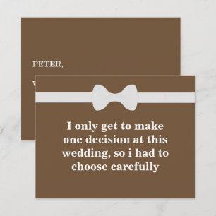 Will you be my Groomsman? Invitation