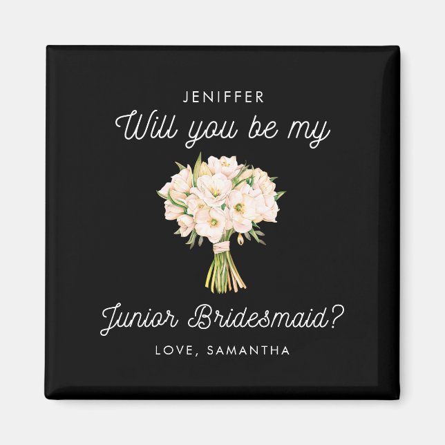 Will you be my Junior Bridesmaid Proposal  Magnet (Front)
