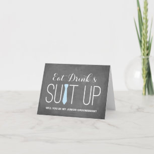 Will you be my Junior Groomsman Groomsman Invitation