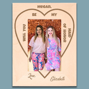 Will You Be My Maid of Honor Frame