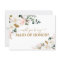 Will You Be My Maid of Honour Blush Pink Floral