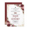 Will you be my Maid of Honour | Burgundy Blush
