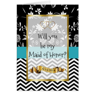 Will you be my Maid of Honour Card