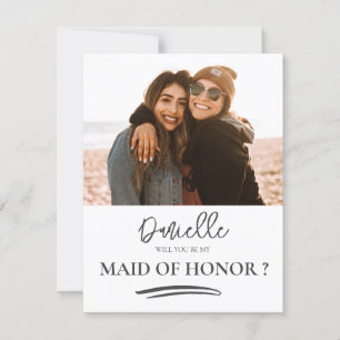 Will You Be My Maid of Honour Modern Photo