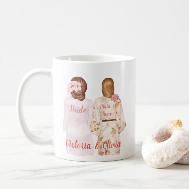 Will you be my Maid of honour Mug (With Donut)