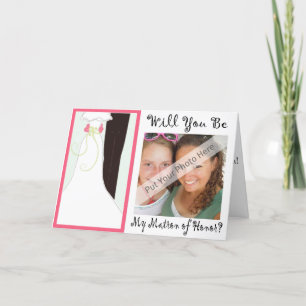 Will You Be My Matron of Honour Card