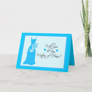 Will you be my Matron of Honour? Invitation