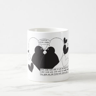 Will You Be My Penguin? - Change Colour Coffee Mug