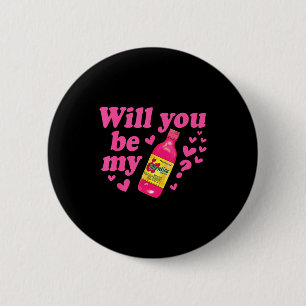 Will You Be My Valentina Salsa Meme Mexican Valent 6 Cm Round Badge
