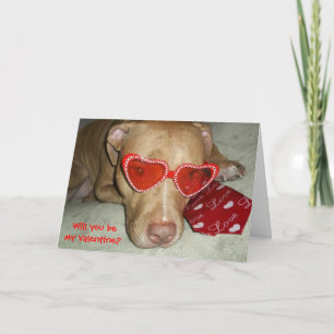 Will you be my valentine card