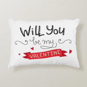 Will you be my Valentine Decorative Cushion