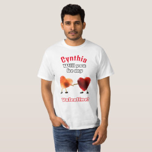 Will you be my Valentine? Men's T-Shirt