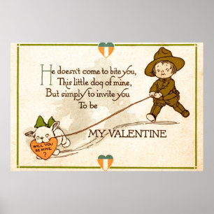 Will you be my Valentine? Poster