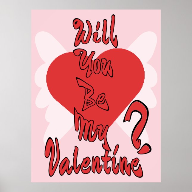 Will You Be My Valentine? Poster (Front)