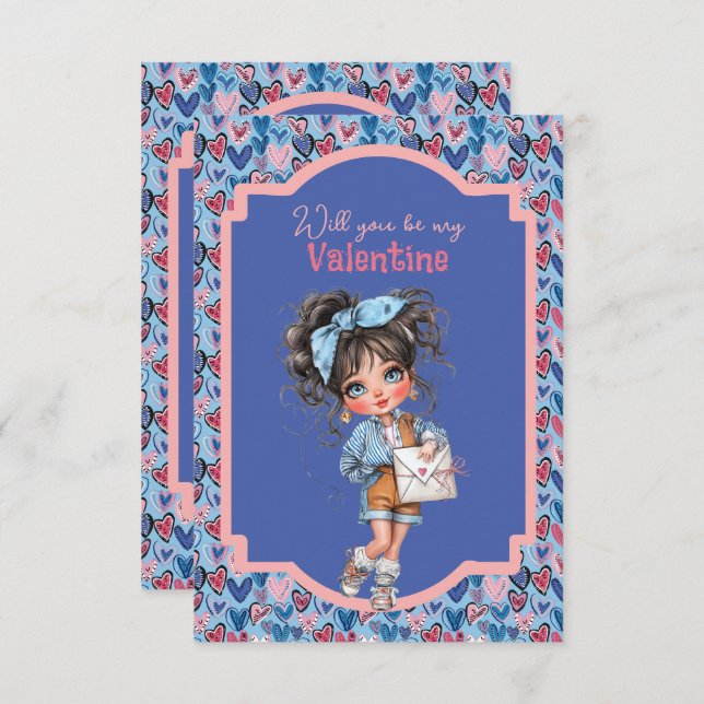 Will You Be My Valentine Teen  (Front/Back)