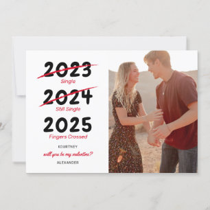 Will You Be My Valentine's Photo Holiday Card