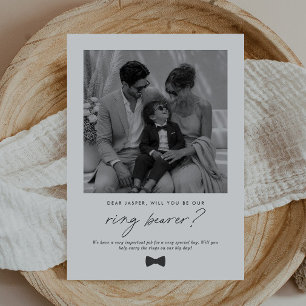 Will You Be Our Ring Bearer Handwritten Proposal Invitation