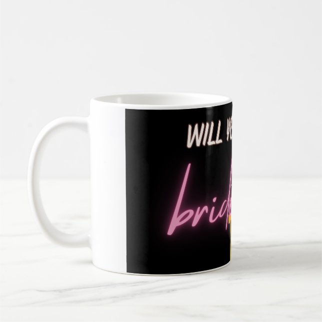Will you bee my Bridesmaid Proposal Gift Mug (Left)