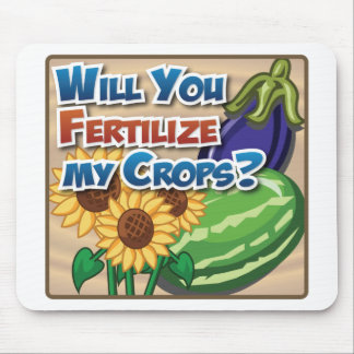 Will you Fertilise My Crops? Mouse Mat