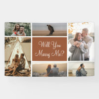 Will You Marry Me | 6 Photo Collage Proposal