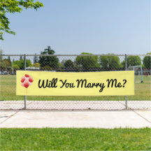 Will You Marry Me? Banner