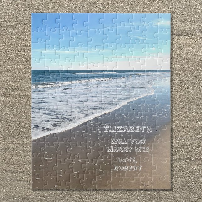 Will You Marry Me Beach Proposal Puzzle (Creator Uploaded)