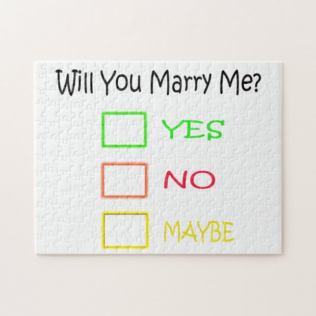 Will You Marry Me by Shirley Taylor Jigsaw Puzzle (Horizontal)