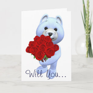 Will You Marry Me Card
