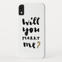 Will you marry me