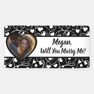 Will you Marry Me Custom Name Proposal     Banner