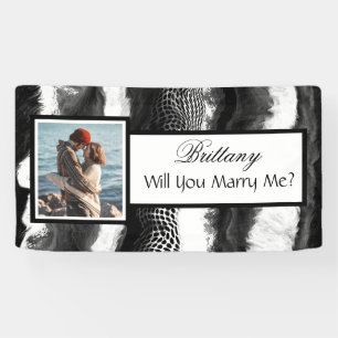 Will you Marry Me Custom Name Proposal    Banner